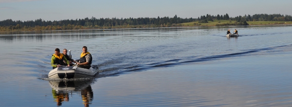 Traçage hydrogéologique au lac de Bouverans